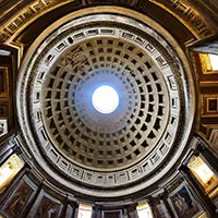 inside pantheon tour